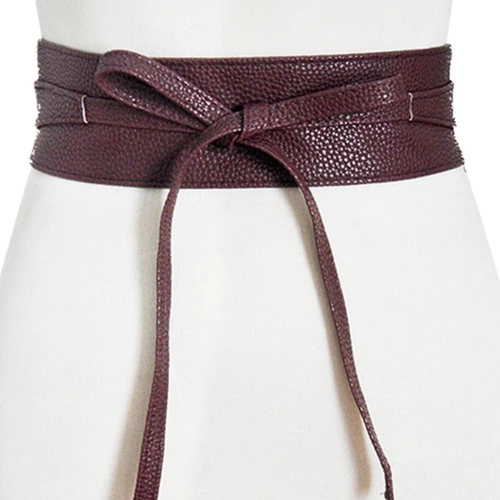 Chocolate Wrap Around Waist Belt Boho